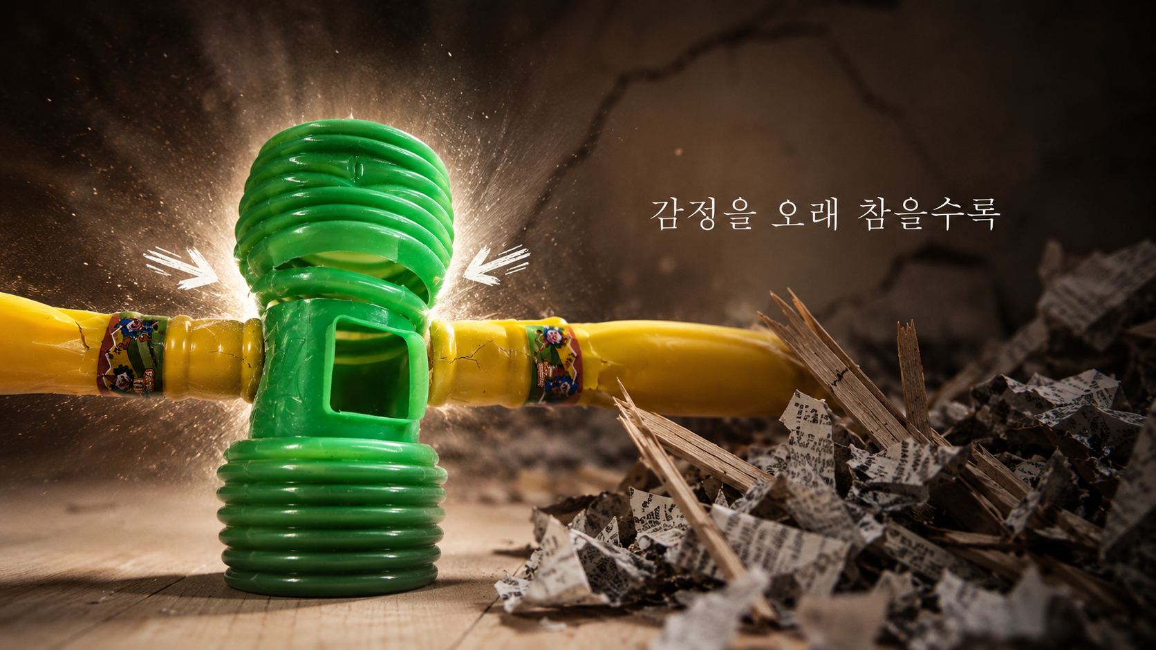 감정을 오래 참을수록 쌓이는 내면의 압력