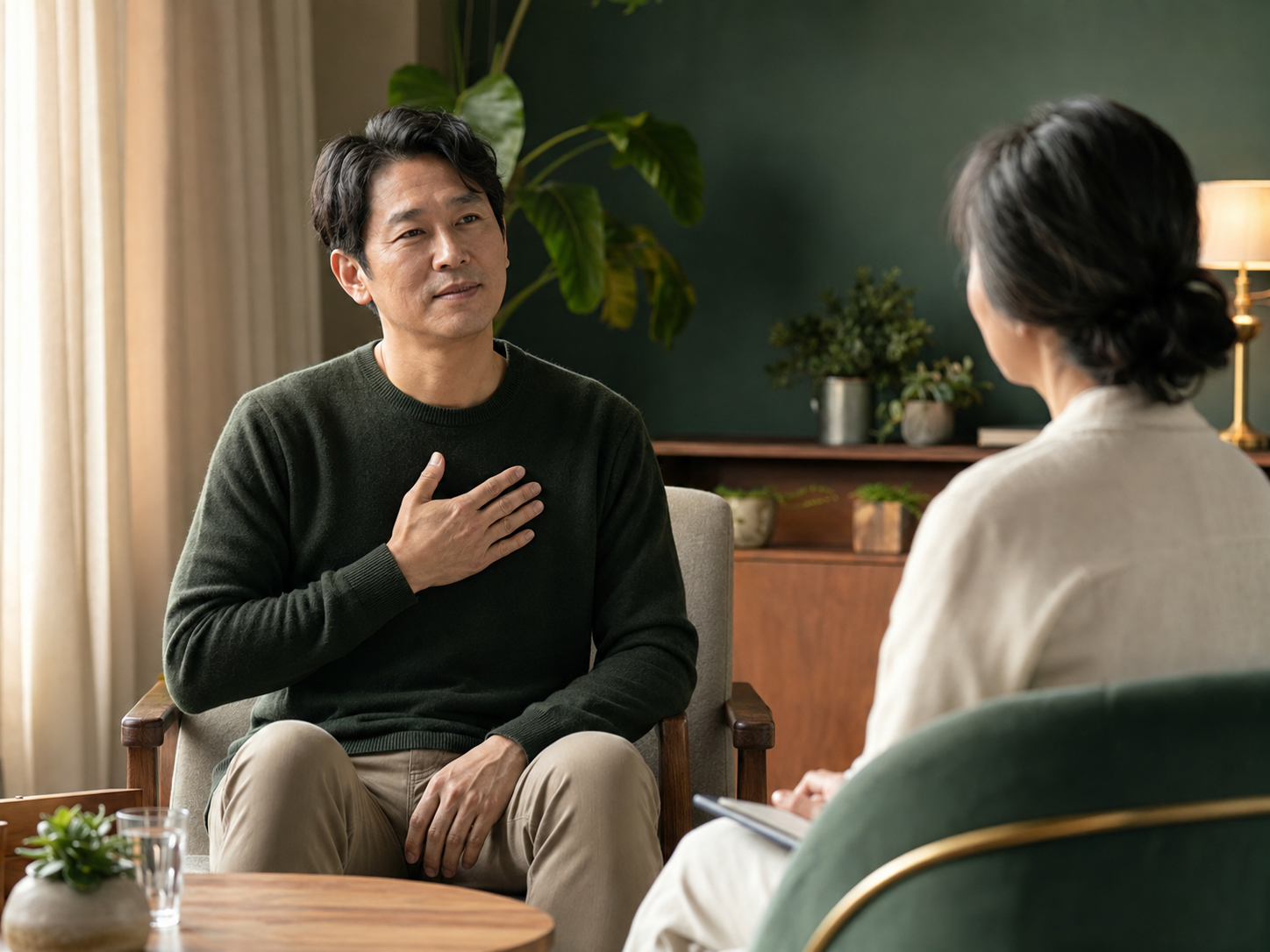 비난의 렌즈를 내려놓고 평온을 찾은 사람